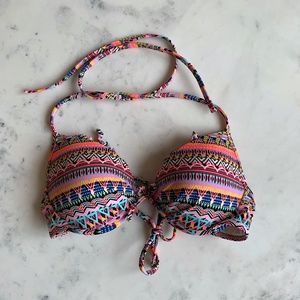 Victoria's Secret Push Up Bikini Top Size 34 B